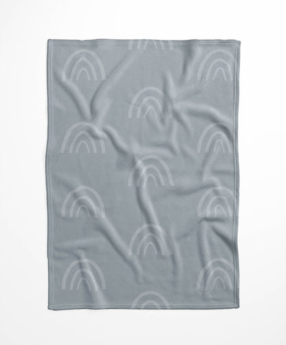 Plain Bows Velveteen Fleece Blanket