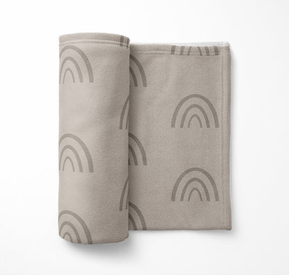 Plain Bows Velveteen Fleece Blanket