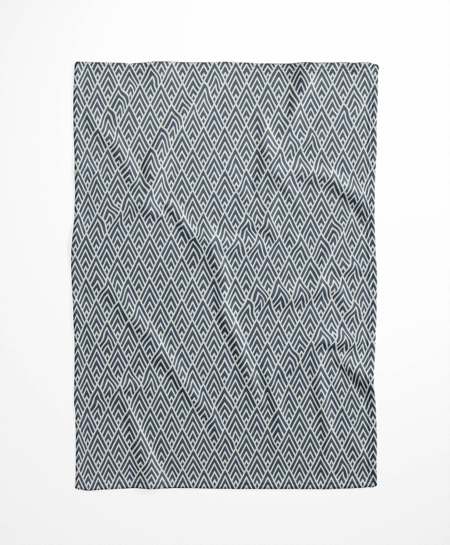 Chevron Spike Velveteen Fleece Blanket