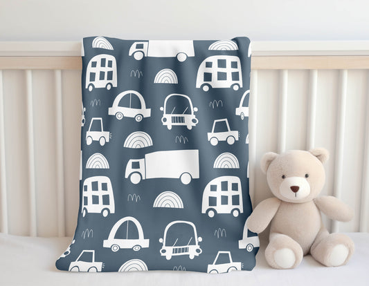 Traffic Velveteen Fleece Blanket