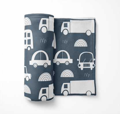 Traffic Velveteen Fleece Blanket