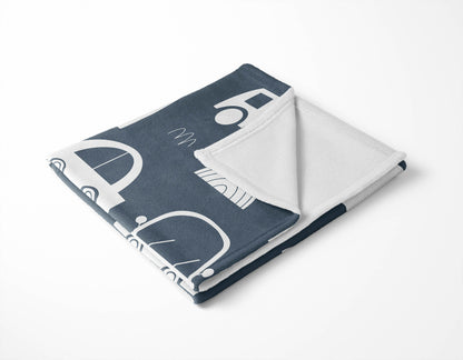 Traffic Velveteen Fleece Blanket