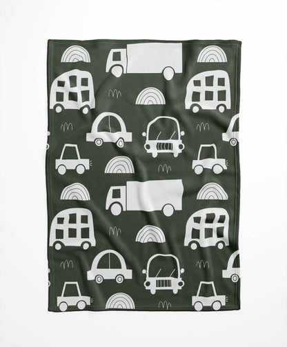 Traffic Velveteen Fleece Blanket