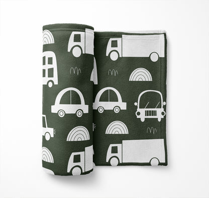 Traffic Velveteen Fleece Blanket