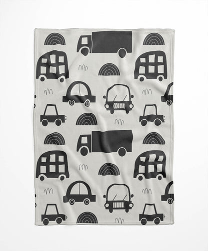 Traffic Velveteen Fleece Blanket