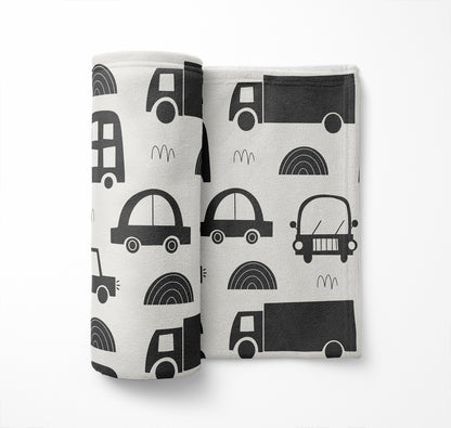 Traffic Velveteen Fleece Blanket