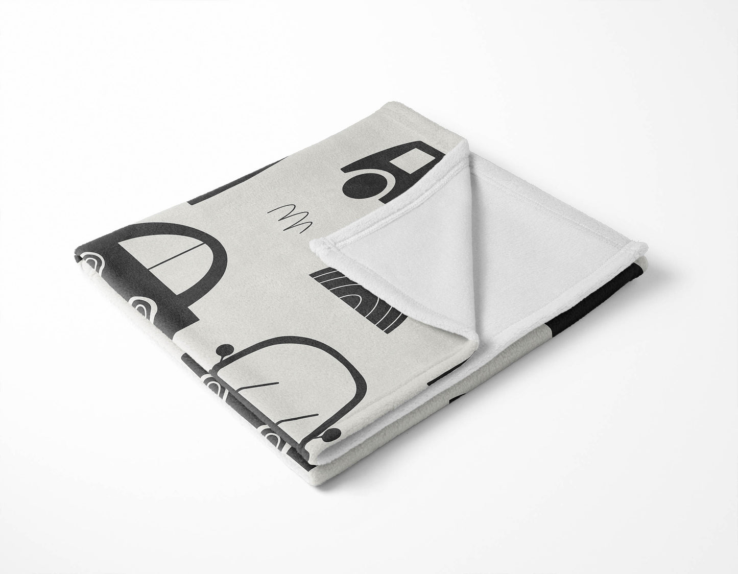 Traffic Velveteen Fleece Blanket
