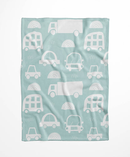 Traffic Velveteen Fleece Blanket