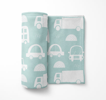 Traffic Velveteen Fleece Blanket
