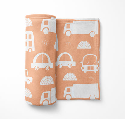 Traffic Velveteen Fleece Blanket