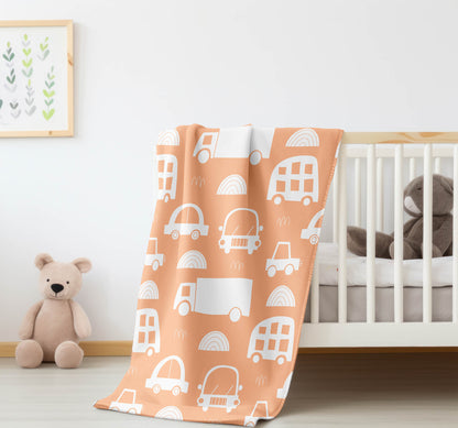 Traffic Velveteen Fleece Blanket