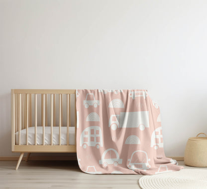 Traffic Velveteen Fleece Blanket