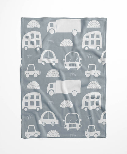 Traffic Velveteen Fleece Blanket