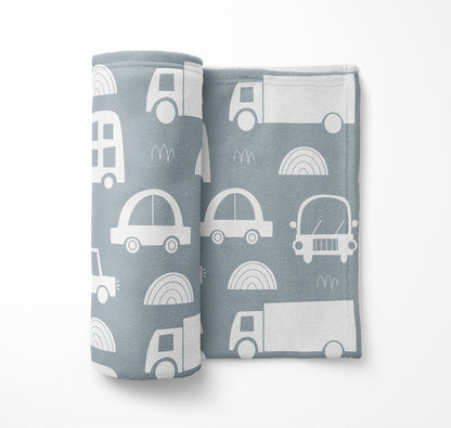 Traffic Velveteen Fleece Blanket