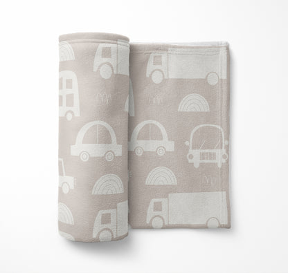 Traffic Velveteen Fleece Blanket