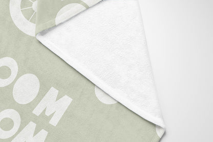 Vroom vroom Velveteen Fleece Blanket