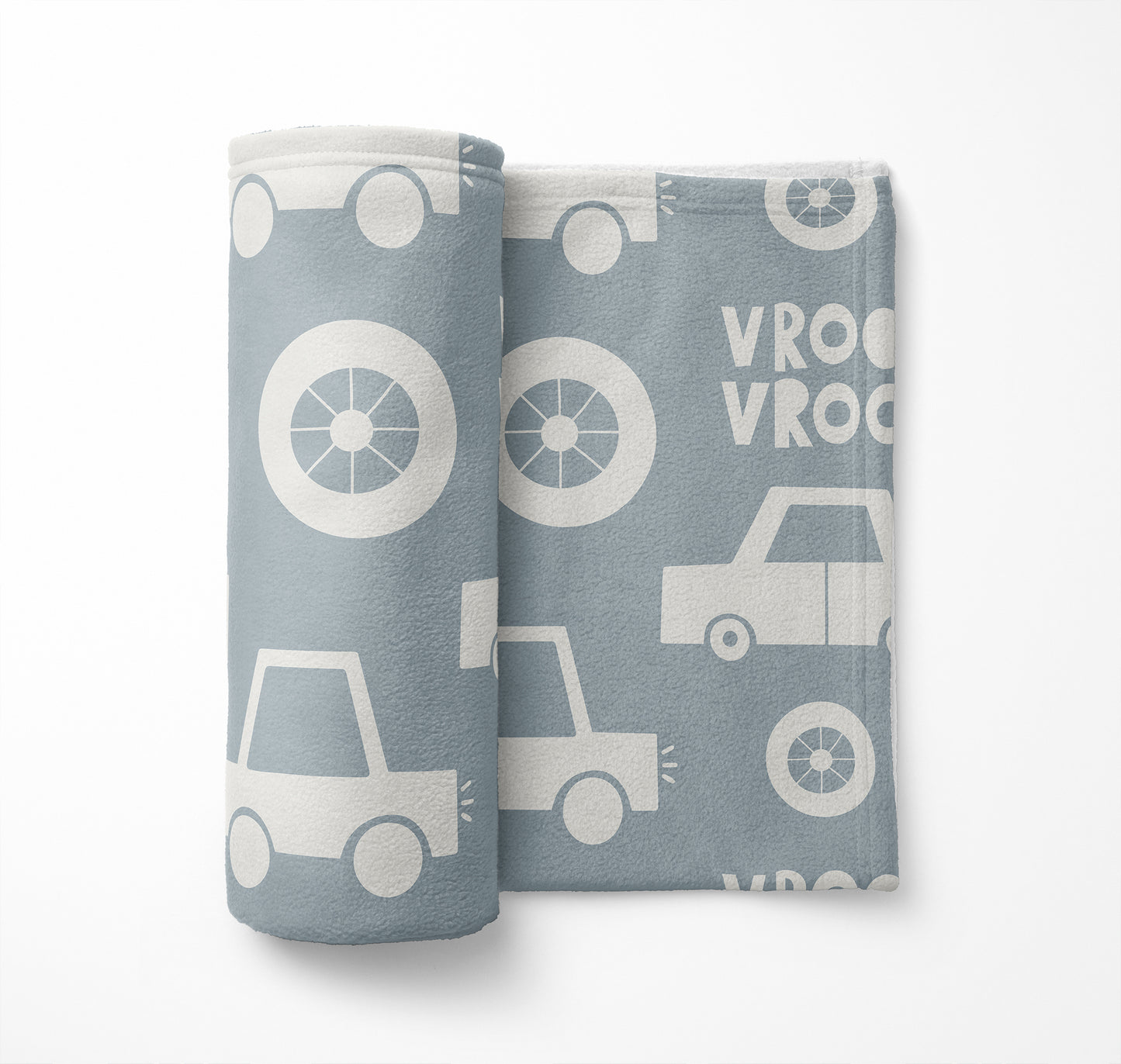 Vroom vroom Velveteen Fleece Blanket