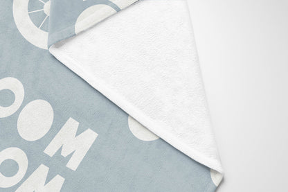 Vroom vroom Velveteen Fleece Blanket