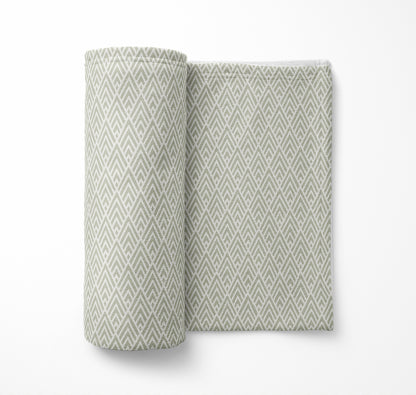 Chevron Spike Velveteen Fleece Blanket