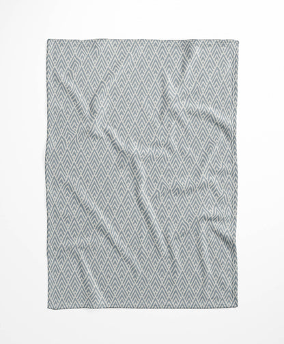 Chevron Spike Velveteen Fleece Blanket