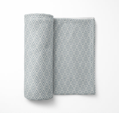 Chevron Spike Velveteen Fleece Blanket