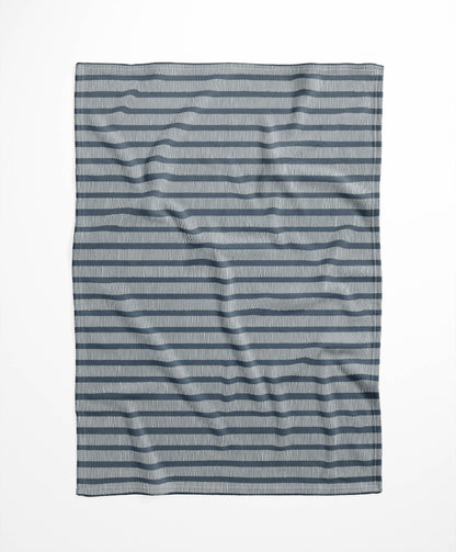 Comb Row Velveteen Fleece Blanket
