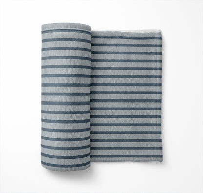 Comb Row Velveteen Fleece Blanket