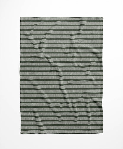 Comb Row Velveteen Fleece Blanket