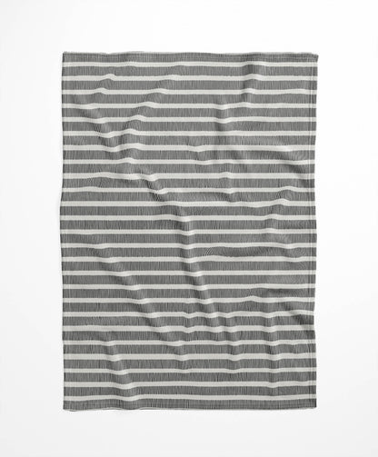 Comb Row Velveteen Fleece Blanket