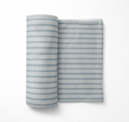 Comb Row Velveteen Fleece Blanket