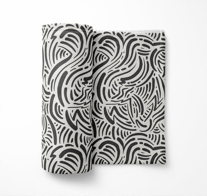 Cozy Swirl Velveteen Fleece Blanket