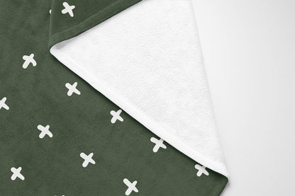 Criss Velveteen Fleece Blanket