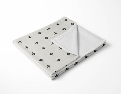 Criss Velveteen Fleece Blanket