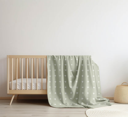 Criss Velveteen Fleece Blanket