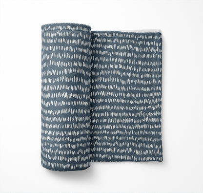 Crop Row Velveteen Fleece Blanket