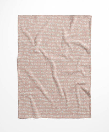 Crop Row Velveteen Fleece Blanket