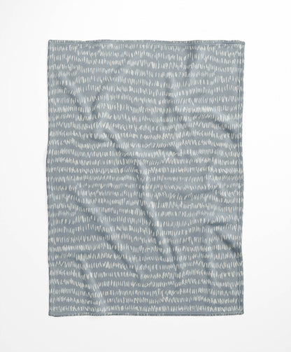 Crop Row Velveteen Fleece Blanket