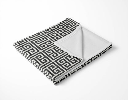 Cuddle Key Velveteen Fleece Blanket