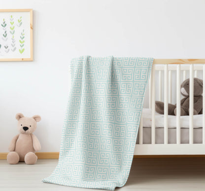 Cuddle Key Velveteen Fleece Blanket