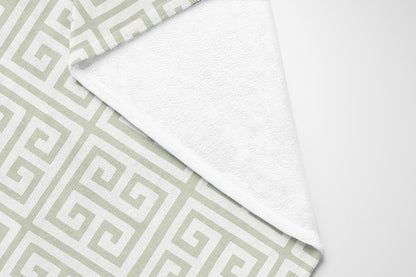 Cuddle Key Velveteen Fleece Blanket