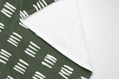 Dash Velveteen Fleece Blanket