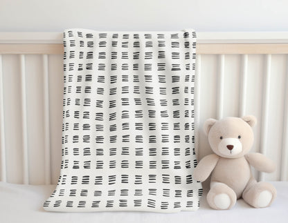 Dash Velveteen Fleece Blanket
