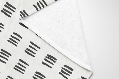 Dash Velveteen Fleece Blanket