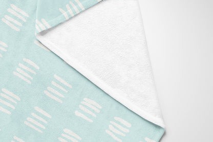 Dash Velveteen Fleece Blanket
