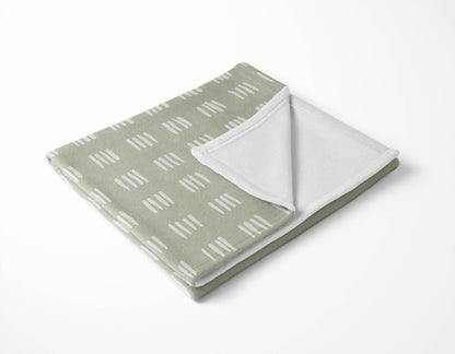 Dash Velveteen Fleece Blanket