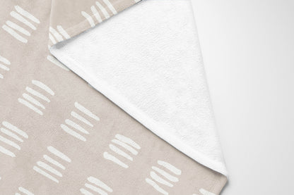 Dash Velveteen Fleece Blanket