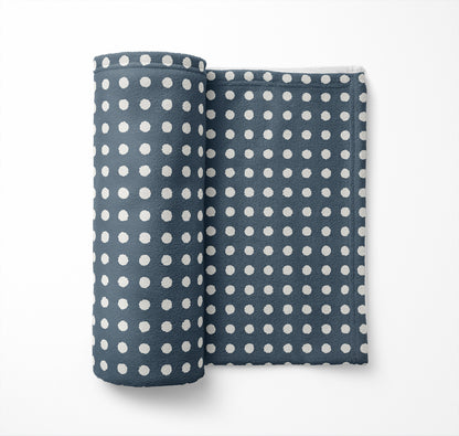 Dot Locked Velveteen Fleece Blanket