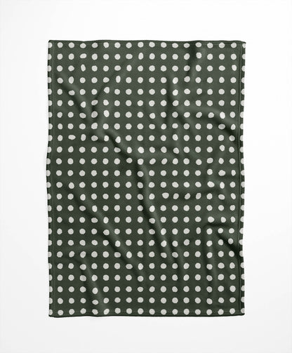 Dot Locked Velveteen Fleece Blanket