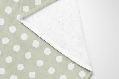 Dot Locked Velveteen Fleece Blanket