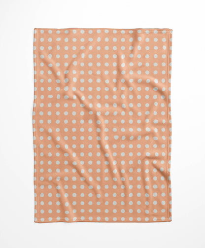 Dot Locked Velveteen Fleece Blanket
